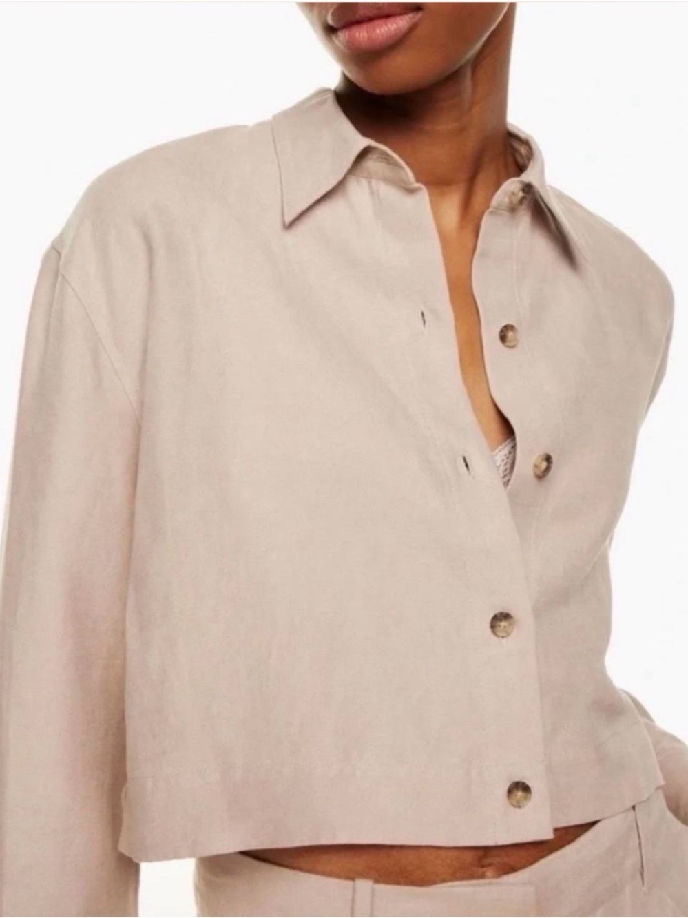 NWT Wilfred Proposal Linen Shirt XS
